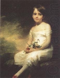 A Little Girl Carrying Flowers (mk05), Sir Henry Raeburn
